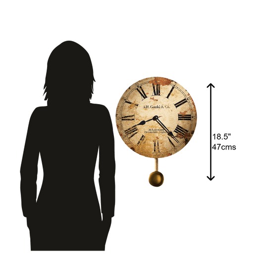 Howard Miller J.H. Gould Y Co. Ii Reloj De Pared 620257