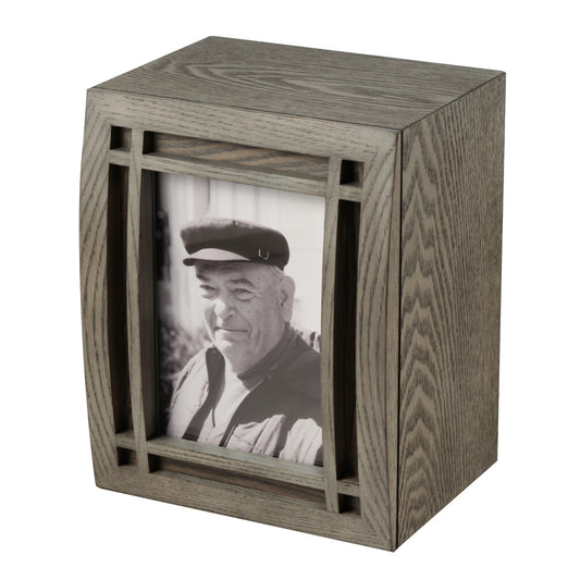 Howard Miller Urna vertical Mission Seaside gris